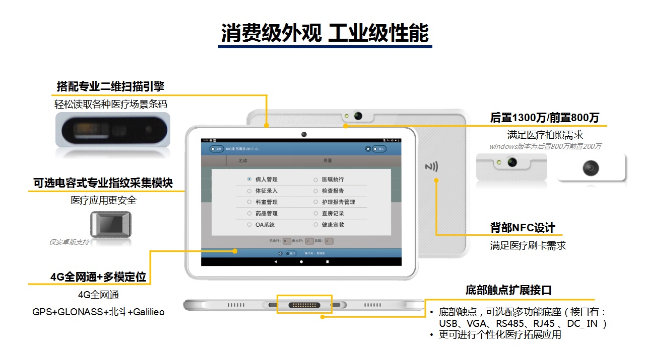 AUTOID Pad Air-HC工业医疗平板